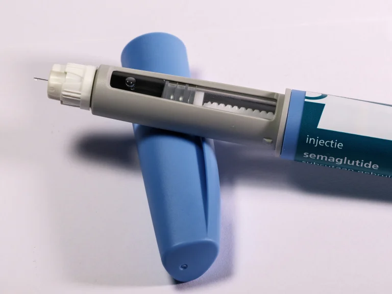 Ozempic pen used for weight loss and diabetes management, prescribed alongside dietitian-led nutrition support.